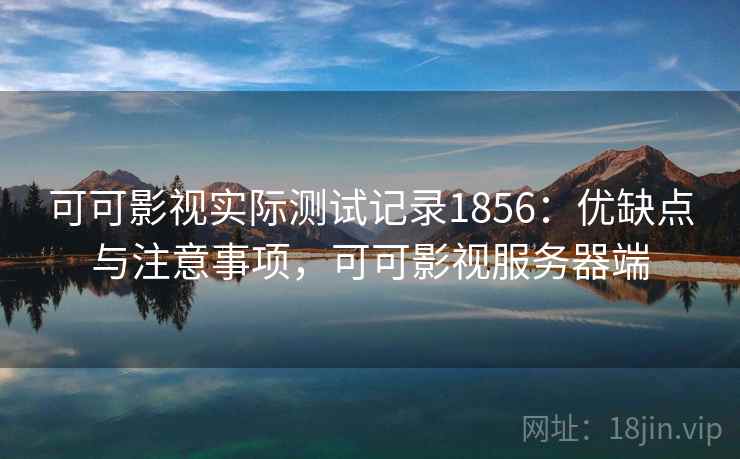 可可影视实际测试记录1856：优缺点与注意事项，可可影视服务器端